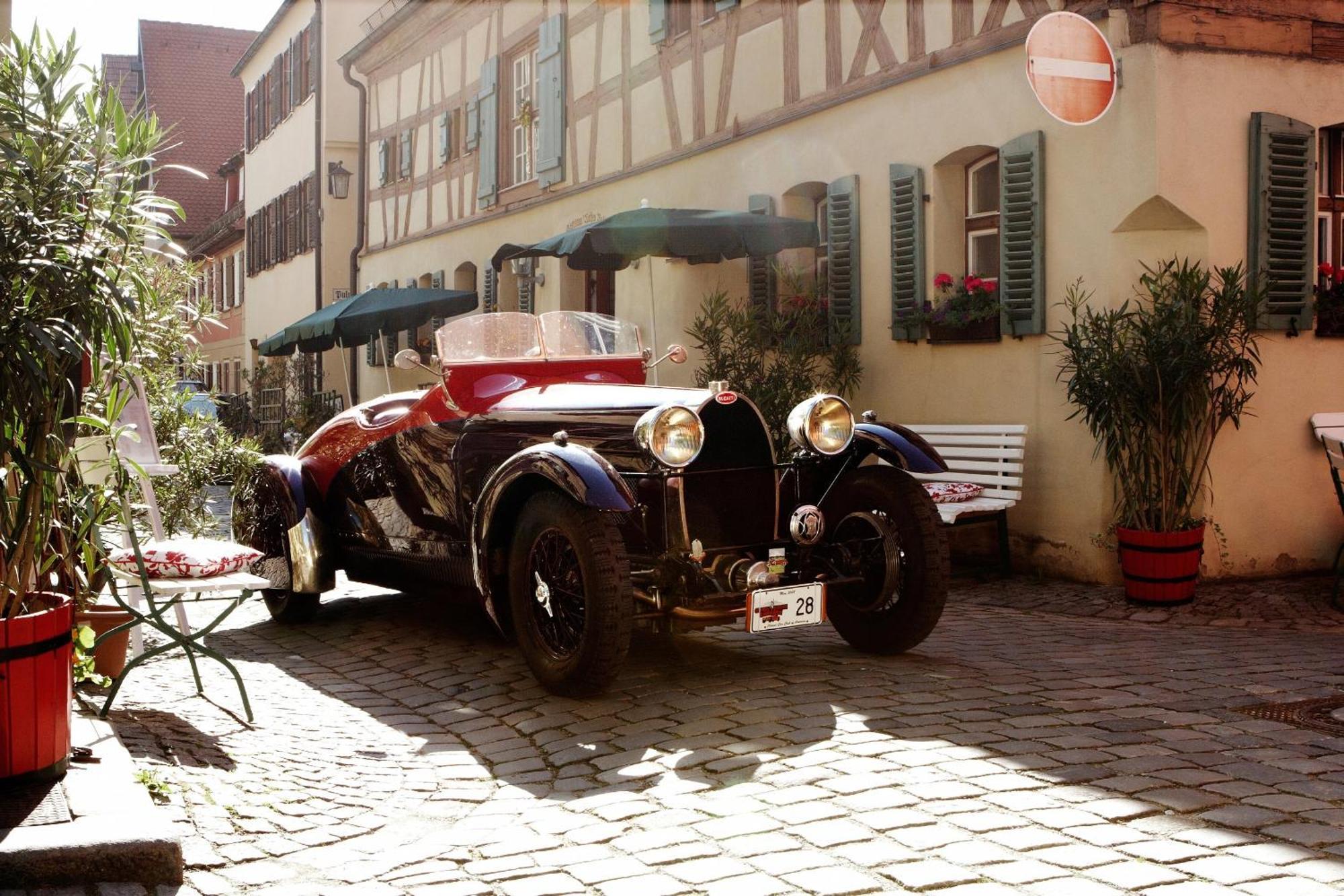 Hotel Weisses Ross Dinkelsbuhl Bagian luar foto